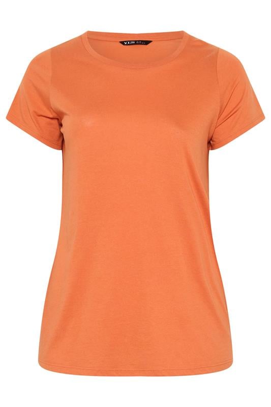 YOURS 5 PACK Plus Size Pink & Orange Core T-Shirts | Yours Clothing 12