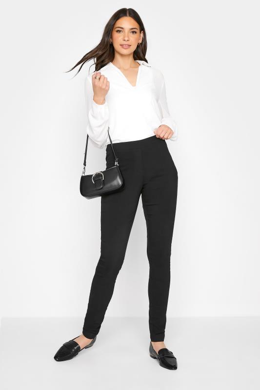 LTS Tall Black Stretch Skinny Trousers | Long Tall Sally 2