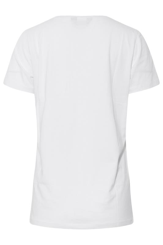 Tall Women's White 'Wildflower' Slogan T-Shirt | Long Tall Sally  6
