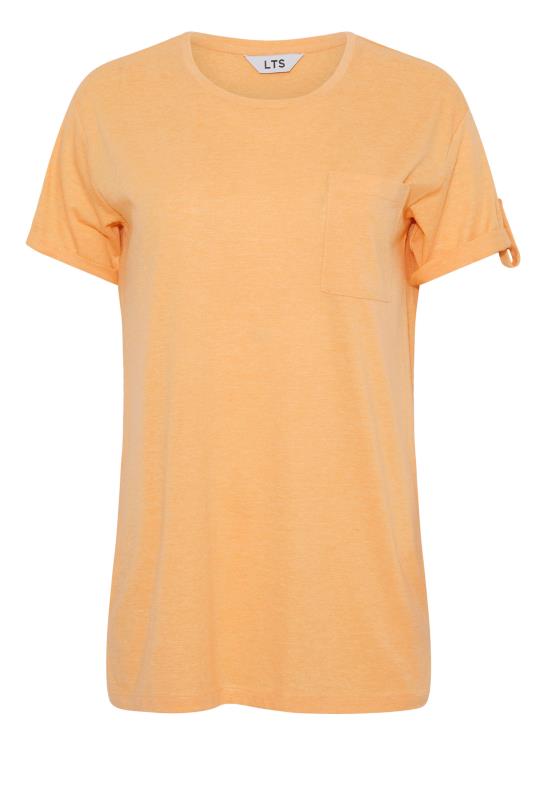 LTS Tall Orange Pocket T-Shirt 6