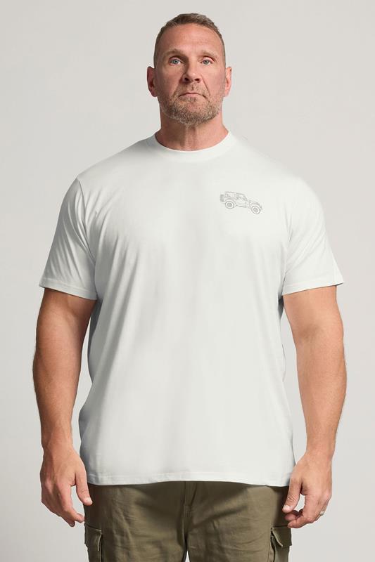  BadRhino T-shirt blanc « Forever Off-Roader »