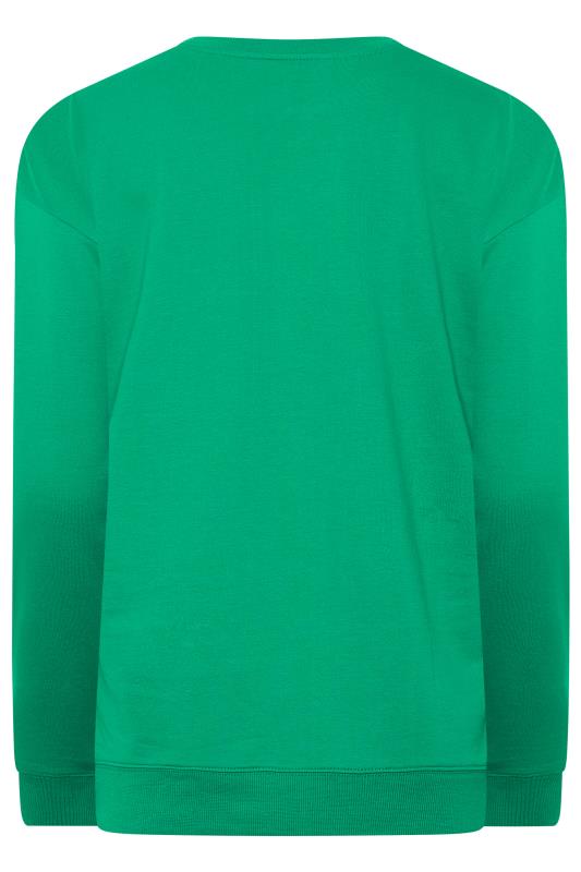LTS Tall Green Long Sleeve Sweatshirt | Long Tall Sally  7