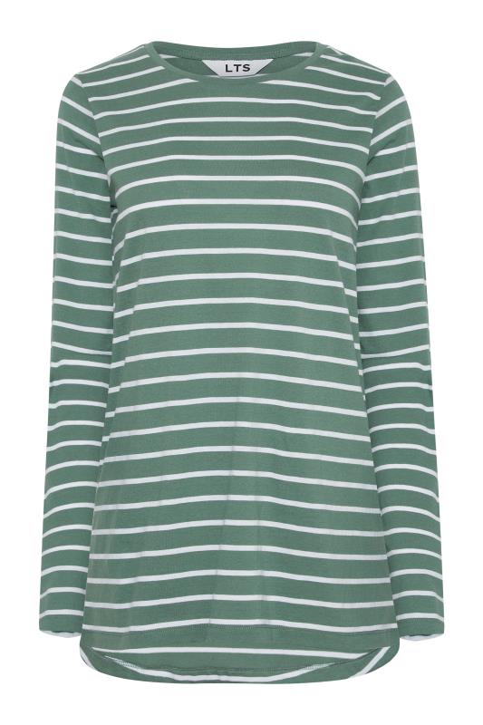 LTS Tall Sage Green Stripe T-Shirt_F.jpg