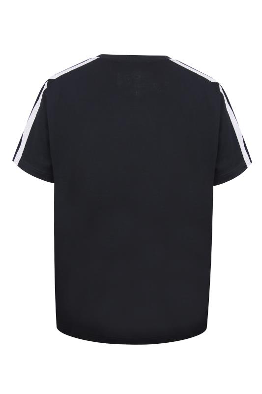 ED BAXTER Big & Tall Black Lounge T-Shirt 2