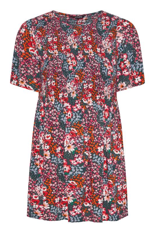 Curve Floral Shirred Top_X.jpg