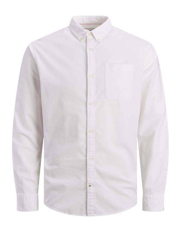 Men's  JACK & JONES Big & Tall White Oxford Shirt
