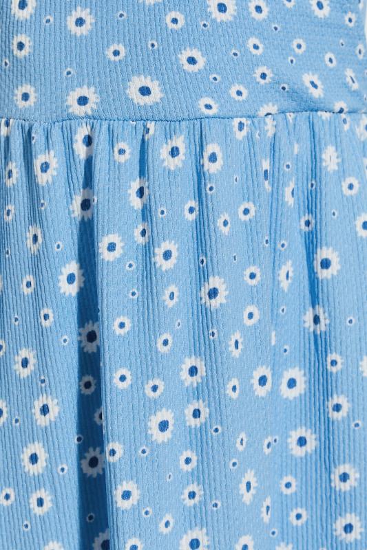 LTS Tall Women's Blue Daisy Print Maxi Dress | Long Tall Sally 5