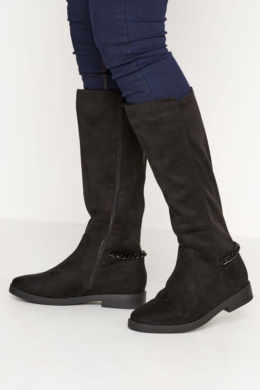 Wide Fit Knee High Boots | Over The Knee Boots | Yours Clothing