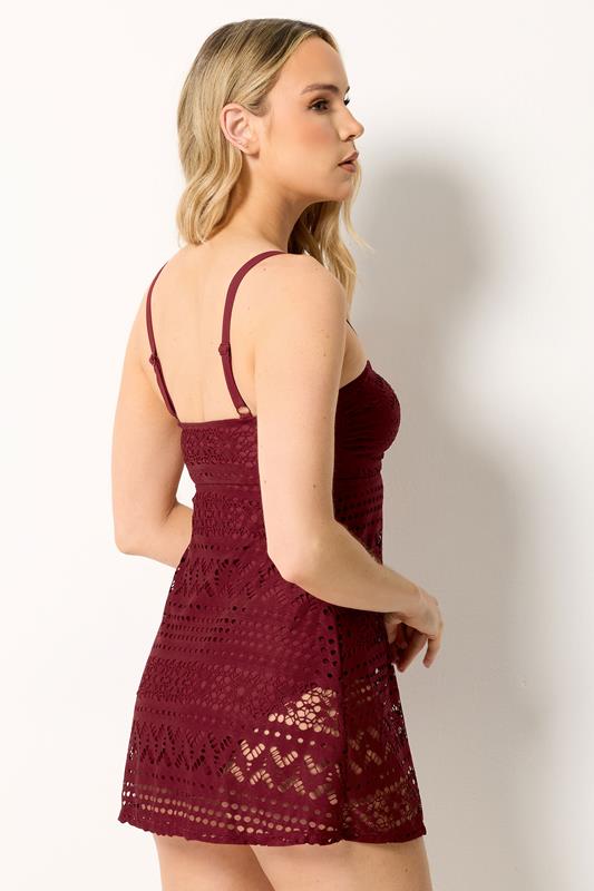 LTS Tall Red Crochet Swimskirt | Long Tall Sally  2