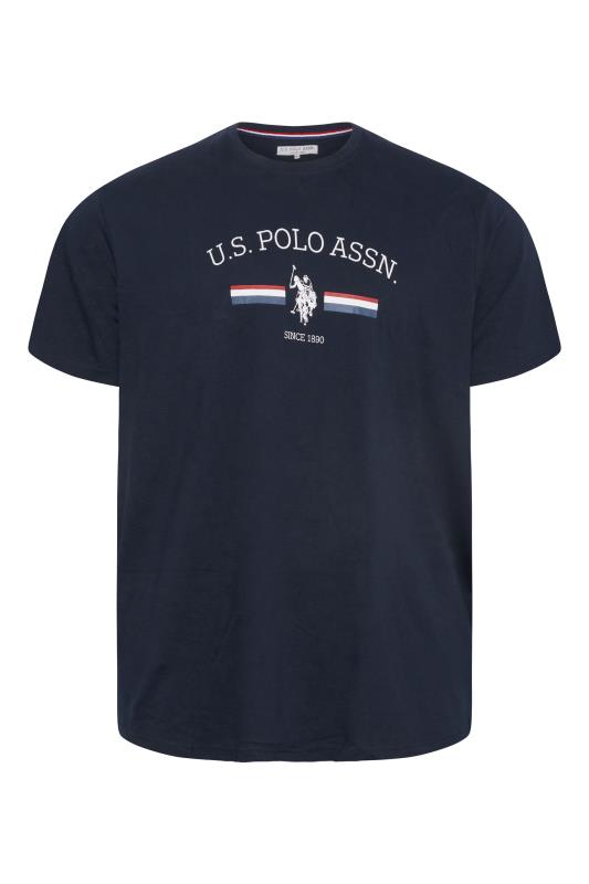 U.S. POLO ASSN. Big & Tall Navy Blue Rider T-Shirt 3