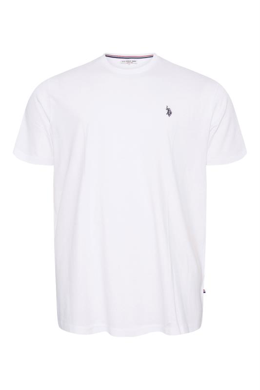 U.S. POLO ASSN. Big & Tall White Core T-Shirt 3