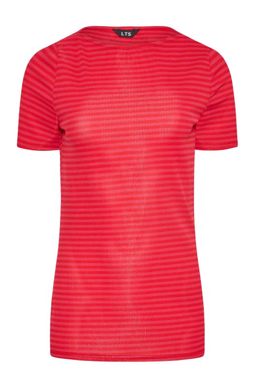 LTS Tall Red Stripe T-Shirt 5