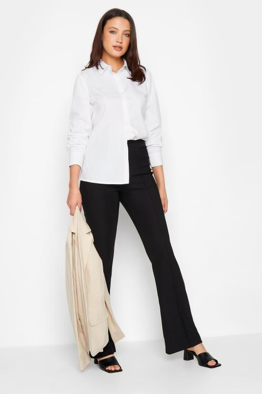Tall Women's LTS White Cotton Shirt | Long Tall Sally  2