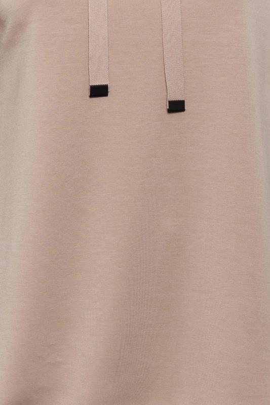 Plus Size Pink Side Zip Sweatshirt | Yours Clothing 5