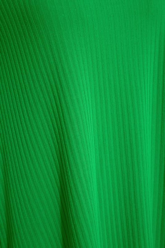 LTS Green Short Sleeve Ribbed Swing Top_S.jpg