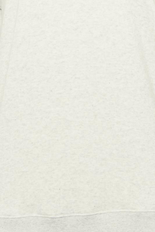 LTS Tall Light Grey Long Sleeve Sweatshirt | Long Tall Sally  6