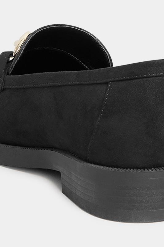 LTS Black Gold Chain Loafer In Standard Fit | Long Tall Sally 4