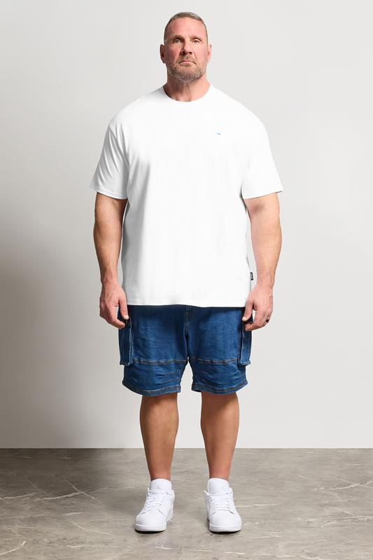BadRhino Big & Tall White Heavyweight T-Shirt | BadRhino 1