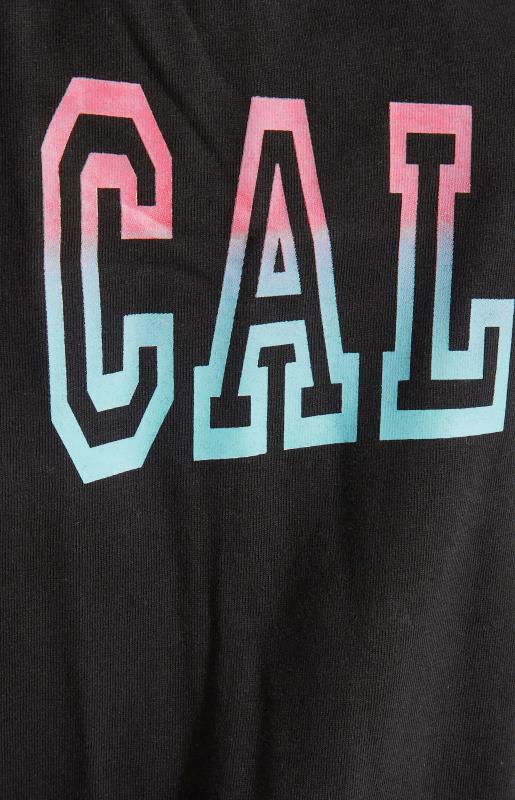 Curve Black 'California' Slogan Oversized T-Shirt 4