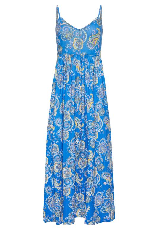 PixieGirl Blue Paisley Maxi Dress | PixieGirl 6