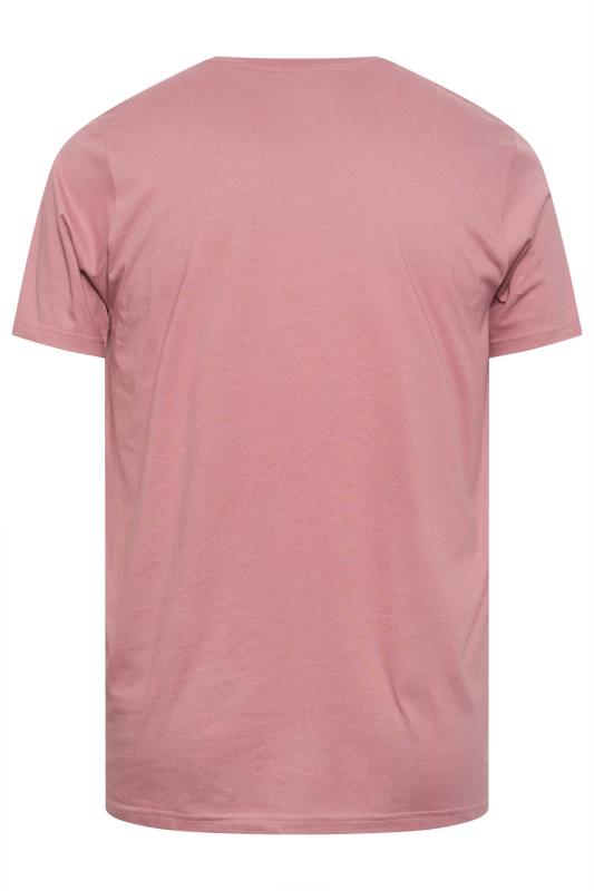 BadRhino Big & Tall Rose Pink Core T-Shirt | BadRhino 5