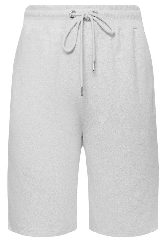 YOURS Jogging Short Gris Clair Taille Elastique Yours Clothing