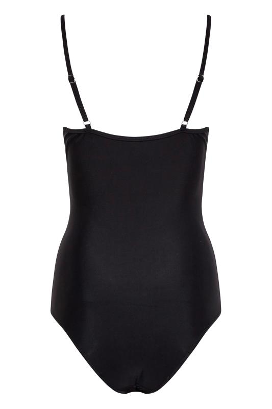 LTS Tall Black Strappy Swimsuit 6