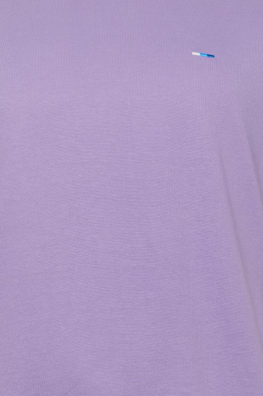 BadRhino Big & Tall Chalk Violet Purple Core T-Shirt | BadRhino 4