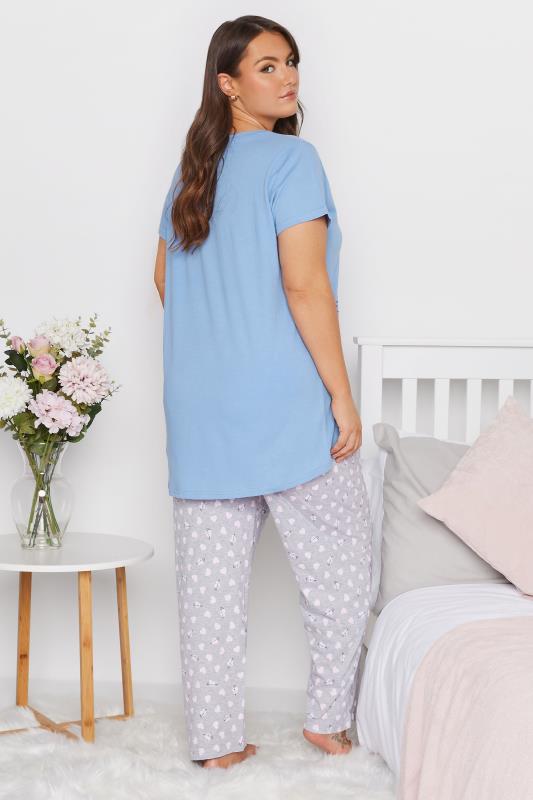 DISNEY Curve Blue Eeyore Sweet Dreams Pyjama Set 2