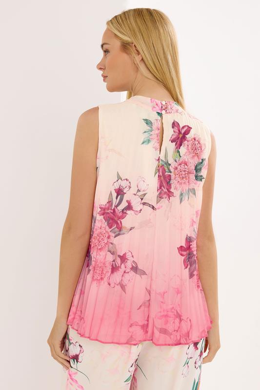 STAR Pink Floral Pleated Top | StarByJM 2