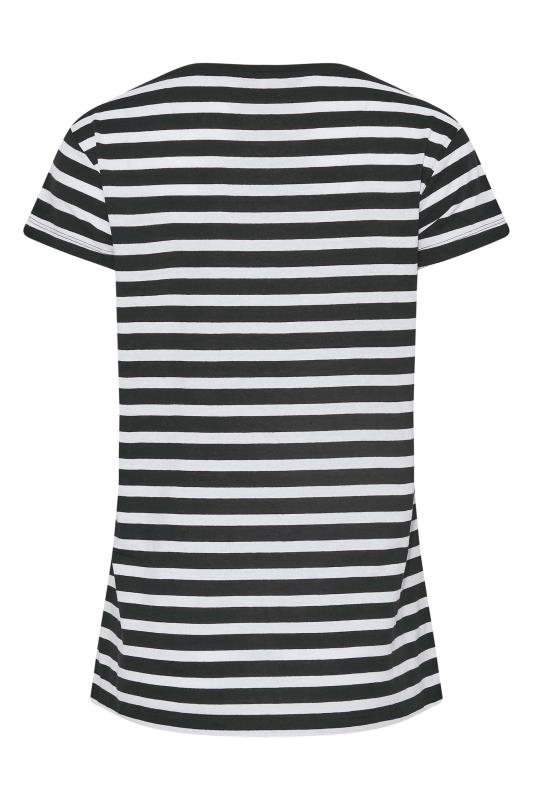 LTS 2 PACK Tall Black Stripe Short Sleeve T-Shirts 10