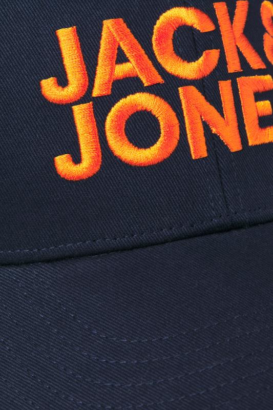 JACK & JONES Blue & Orange Baseball Cap | BadRhino 4