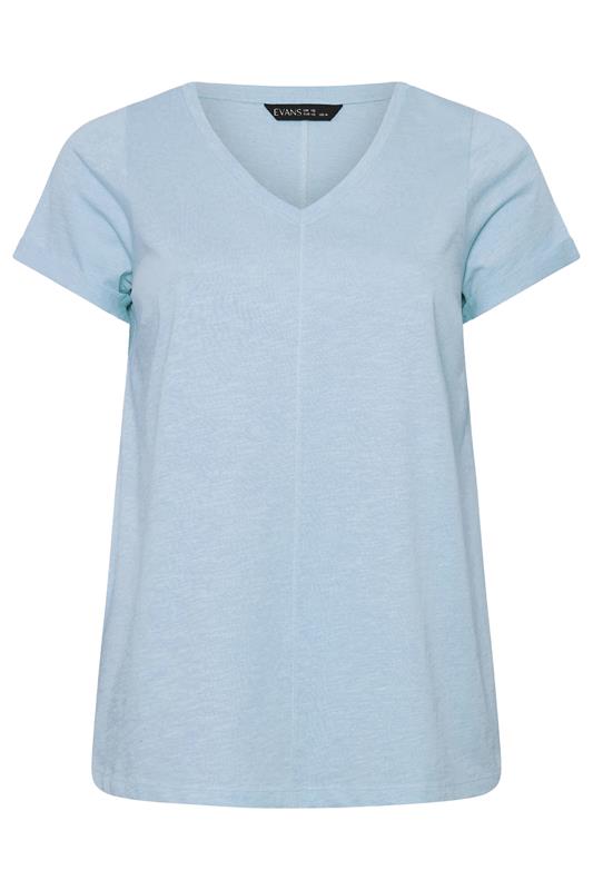 EVANS ESSENTIAL 4 Pack Pink & Blue T-Shirts | Evans 12