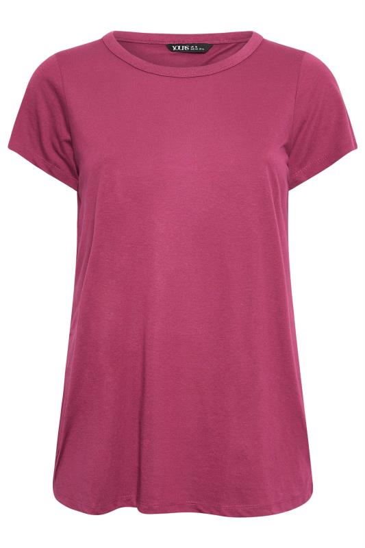 YOURS 3 PACK Plus Size Blue & Pink T-Shirts | Yours Clothing 10