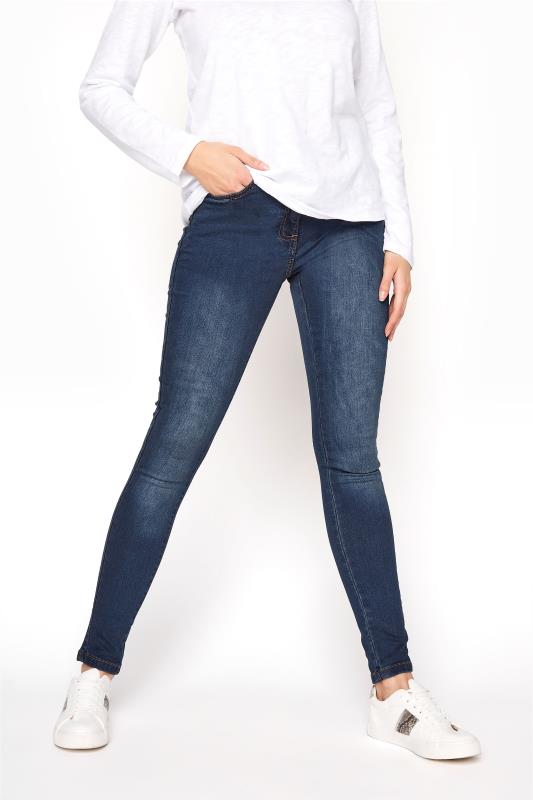 LTS Tall Indigo Blue Skinny Stretch AVA Jeans 3