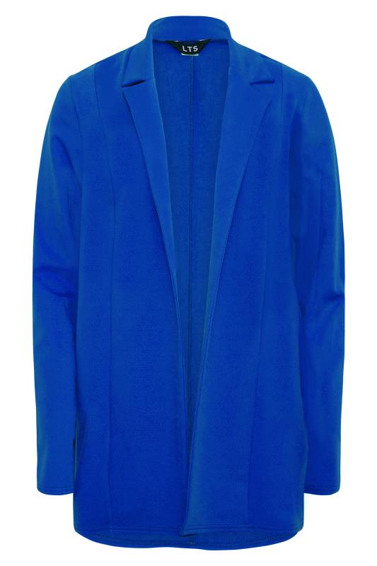 LTS Tall Women's Cobalt Blue Scuba Longline Blazer | Long Tall Sally 8
