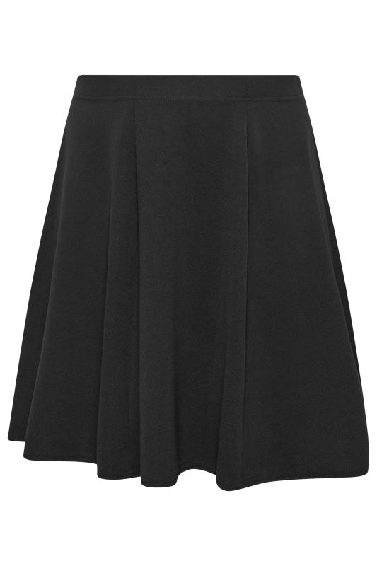 YOURS Plus Size Black Pleated Skirt | Yours Clothing 4