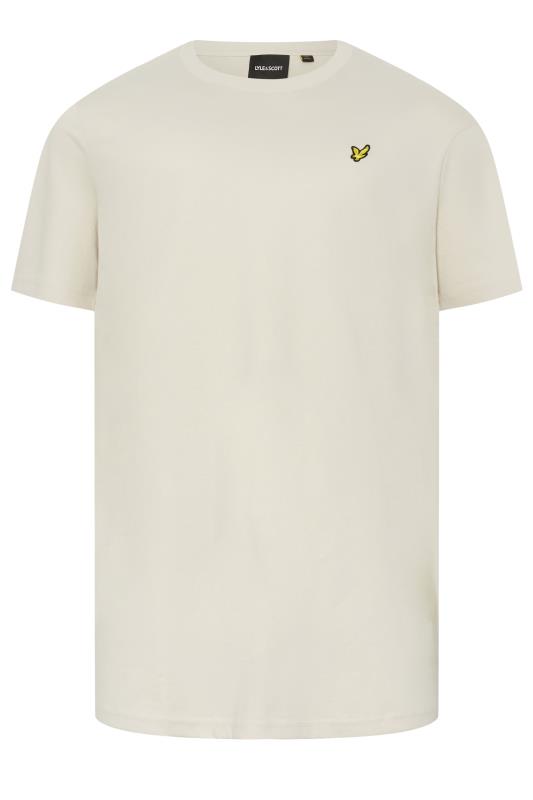LYLE & SCOTT Big & Tall Beige Brown Core T-Shirt | BadRhino 3