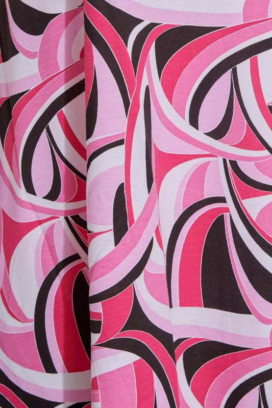 Curve Pink Abstract Print Cut Out Swing Top_Z.jpg