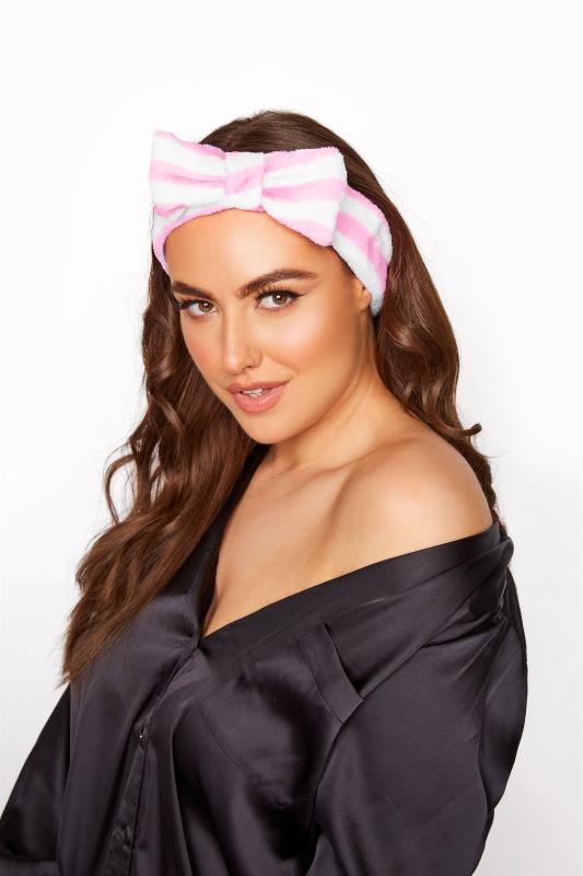 Pink Stripe Beauty Headband_M.jpg