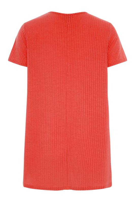 LTS Orange Swing T-Shirt | Long Tall Sally  6