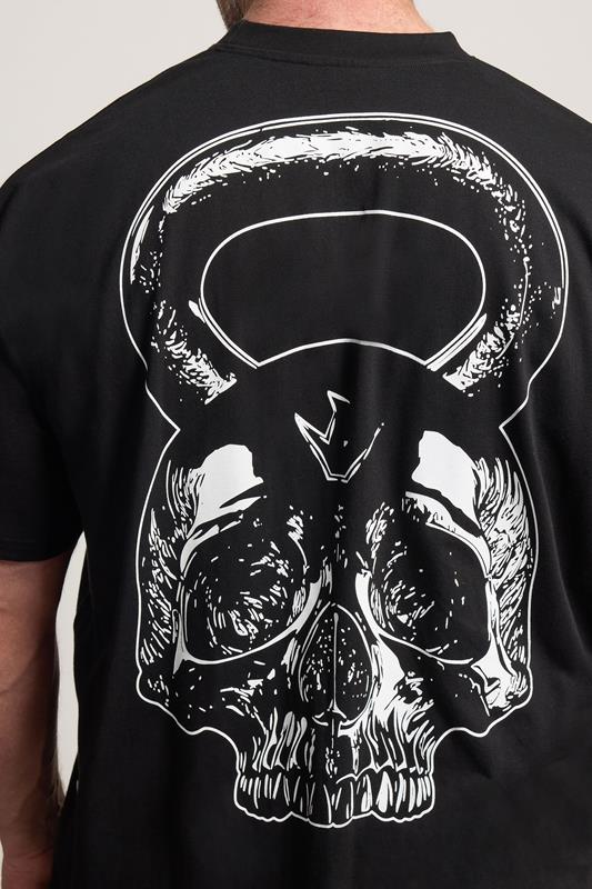 IronRhino Big & Tall Black Skull T-Shirt | BadRhino 5