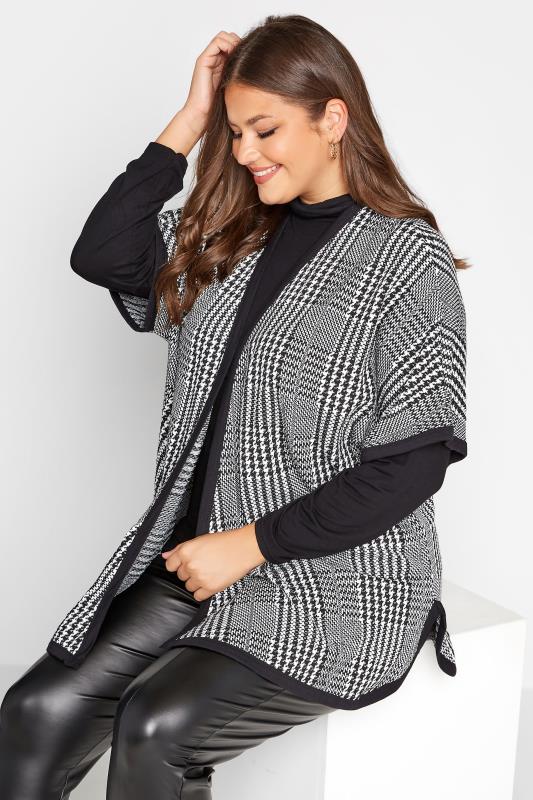 Plus Size Curve Check Cardigan | Yours Clothing  4