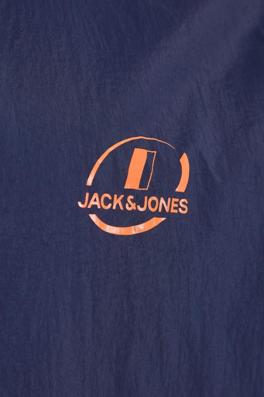 JACK & JONES Big & Tall Navy Blue Coup Light Jacket 4