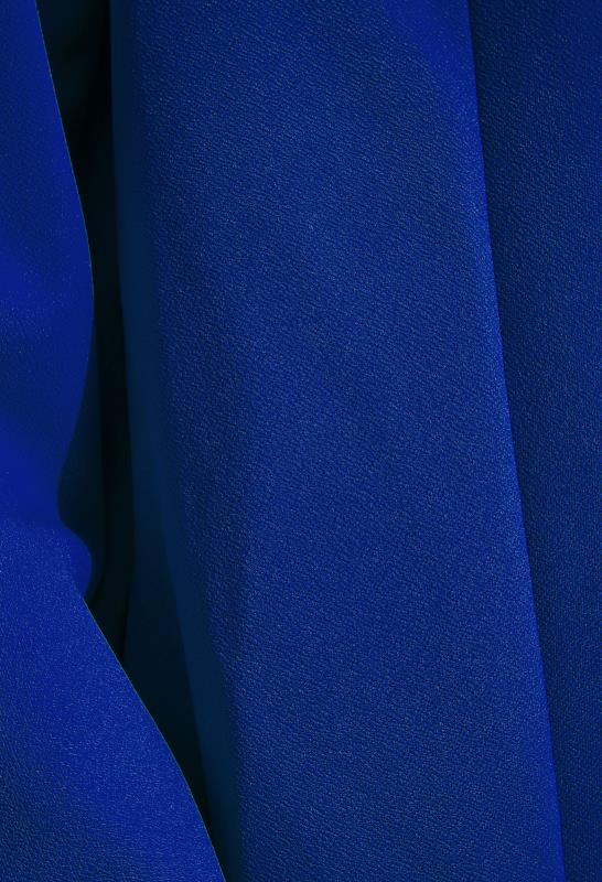 LTS Tall Cobalt Blue Scuba Longline Blazer 10
