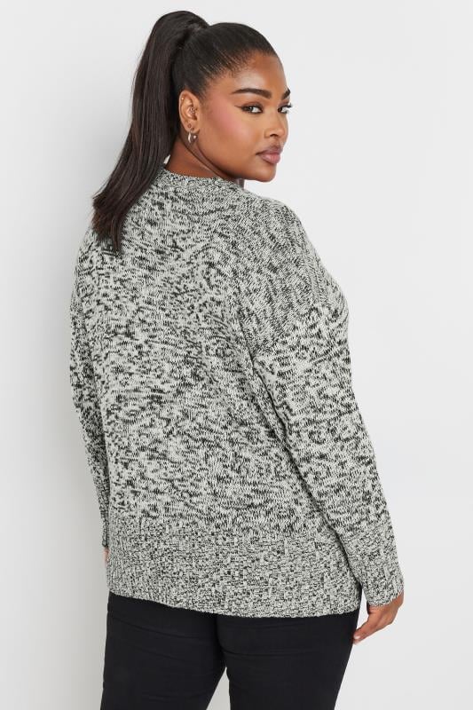 Grey twist jumper best sale