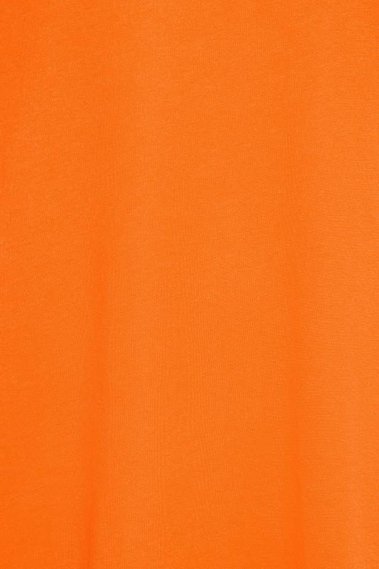 Plus Size Orange Vest Top | Yours Clothing 4