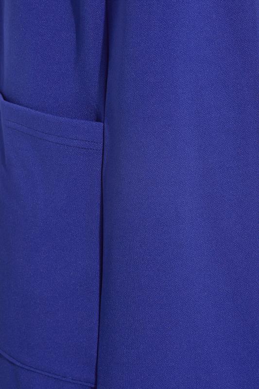 LIMITED COLLECTION Curve Cobalt Blue Sleeveless Blazer 5
