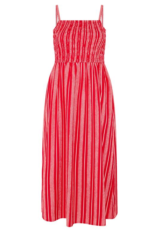 LIMITED COLLECTION Plus Size Red Stripe Maxi Dress | Yours Clothing 5
