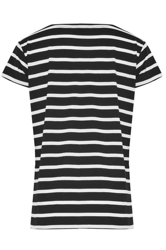 LTS Tall 2 PACK Black Stripe Basic T-Shirts | Long Tall Sally  10